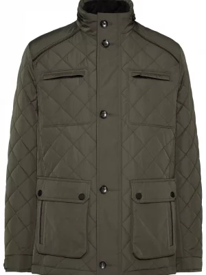 Grosse Piece Blouson Matelasse Armure Kaki Moyen