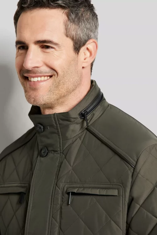 Grosse Piece Blouson Matelasse Armure Kaki Moyen – Image 3