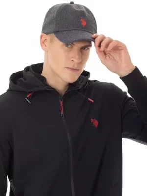 Accessoire Casquette Uni Drap Gris Moyen