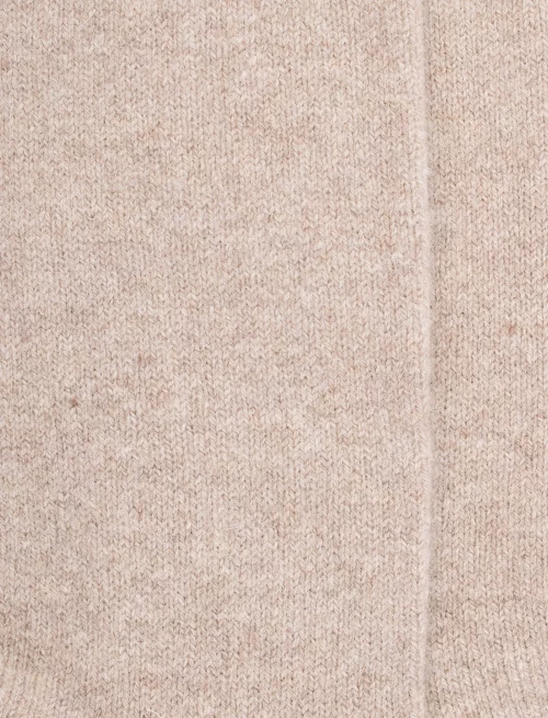 Accessoire Chaussettes Laine & Cachemire Beige Clair – Image 2