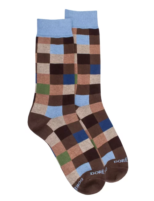 Accessoire Chaussettes 3 Pour 2 Beige Moyen
