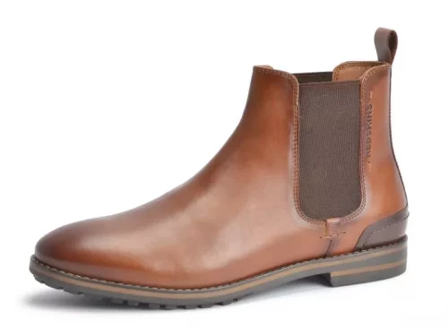 Accessoire Chaussures Rk Chelsea Cuir Beige Moyen