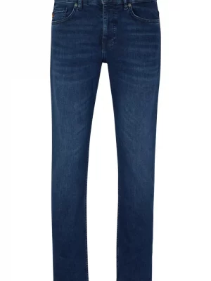 Jean Denim Denim Delave Bleu Fonce