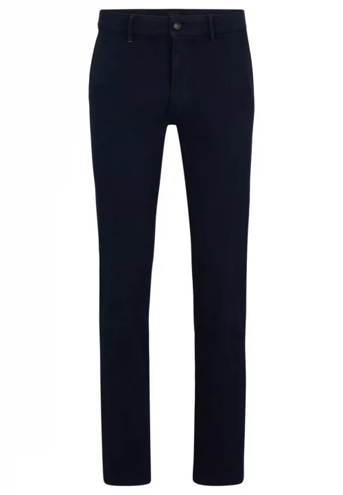 Pantalon Sport Whipcord Uni Bleu Fonce – Image 5