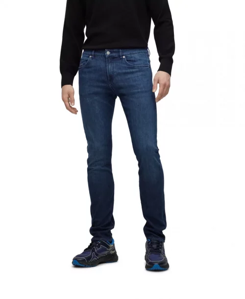 Jean Denim Light Denim Brut Bleu Fonce