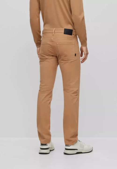 Jean Sport Gabardine Stretch Beige Moyen – Image 4