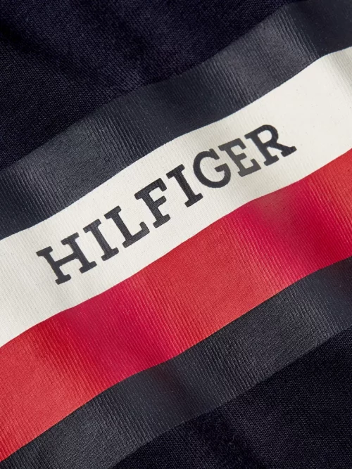 Pull Col Rond Nid Abeille Bleu Fonce – Image 5