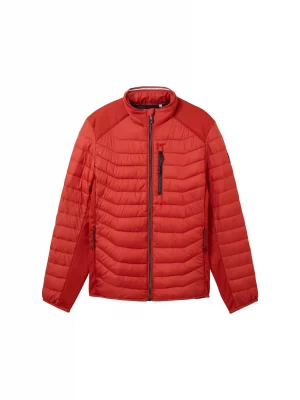 Grosse Piece Blouson Doudoune Fine Hybride Rouge Moyen