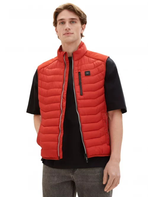 Grosse Piece Blouson Doudoune Sm Hybride Rouge Moyen – Image 2