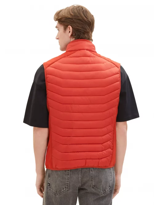 Grosse Piece Blouson Doudoune Sm Hybride Rouge Moyen – Image 4