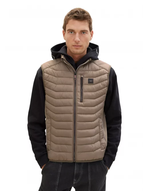 Grosse Piece Blouson Doudoune Sm Hybride Kaki Moyen – Image 3