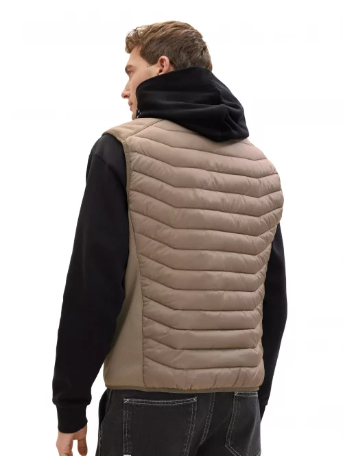 Grosse Piece Blouson Doudoune Sm Hybride Kaki Moyen – Image 4