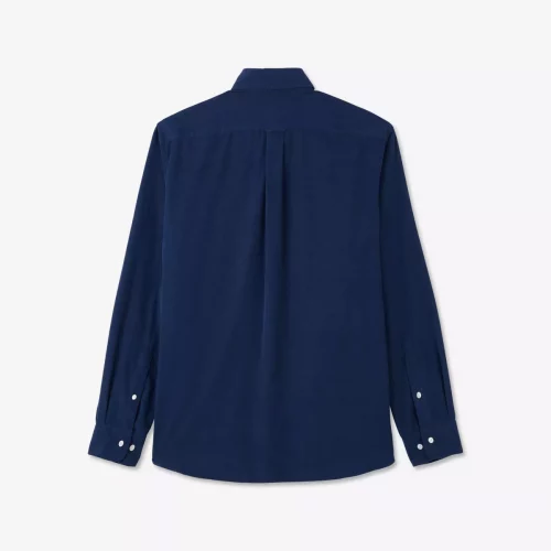 Chemise Manches Longues Sport Imprime Fleurs Bleu Moyen – Image 2