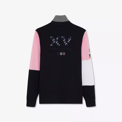 Polo Manches Longues Broderie Xv Dos Bleu Fonce – Image 4