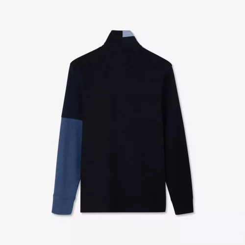 Polo Manches Longues Barbarian Bleu Moyen – Image 2