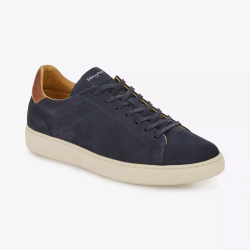 Accessoire Chaussures 111 Sneaker Nubuck Bleu Fonce