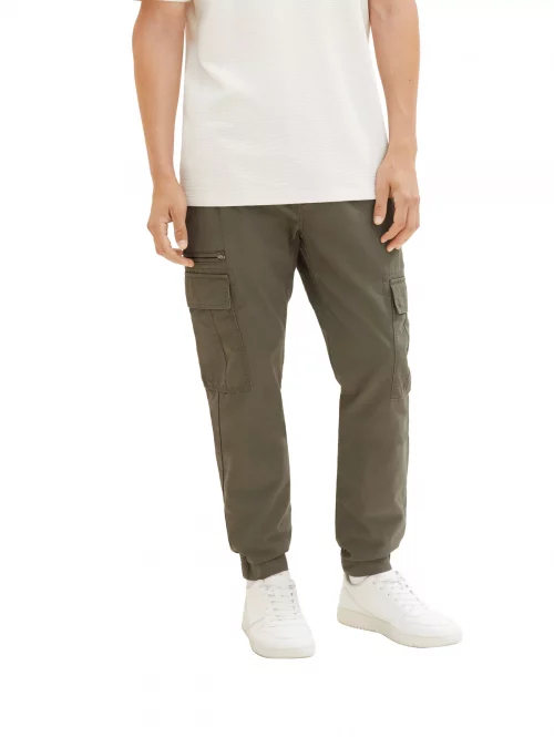 Pantalon Sport Cargo Vert Moyen – Image 2