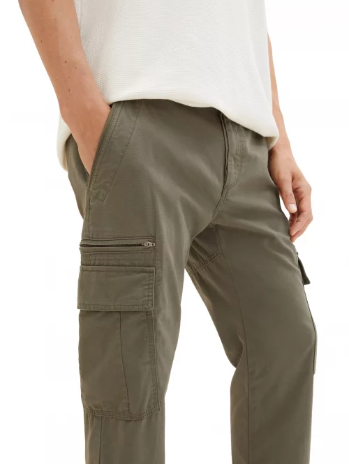 Pantalon Sport Cargo Vert Moyen – Image 3