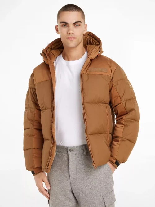 Polo Manches Courtes Regular Slim Pique Uni Beige Moyen – Image 2