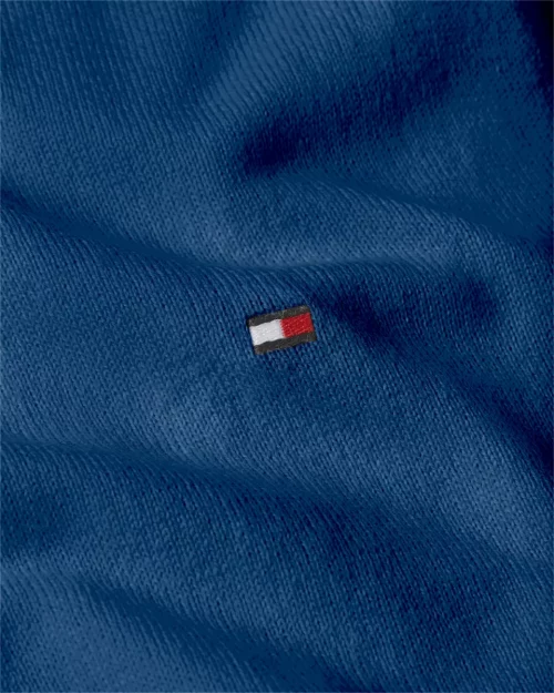 Pull Col Rond Coton Cash Bleu Moyen – Image 3