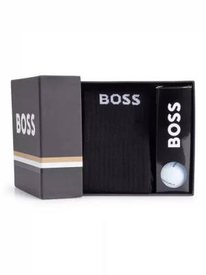 Accessoire Chaussettes Coffret Golf Noir Fonce