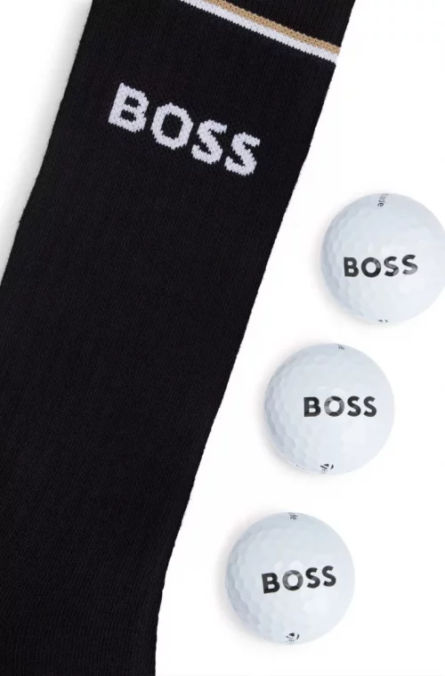Accessoire Chaussettes Coffret Golf Noir Fonce – Image 2