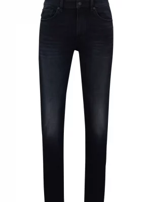 Jean Denim Cashmere Black Delave Noir Fonce
