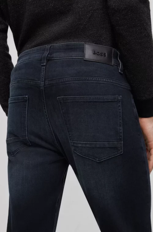 Jean Denim Cashmere Black Delave Noir Fonce – Image 2