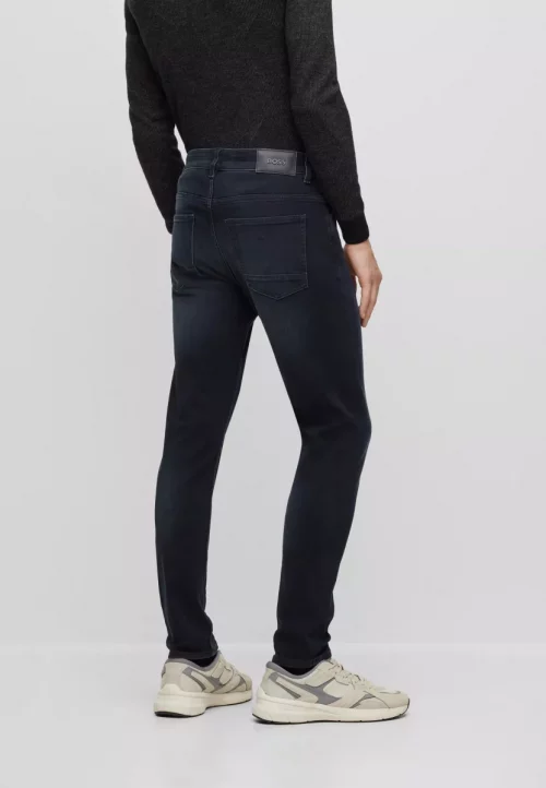 Jean Denim Cashmere Black Delave Noir Fonce – Image 4