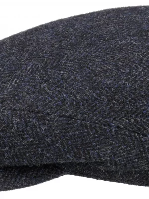 Accessoire Casquette Chevron Bleu Fonce
