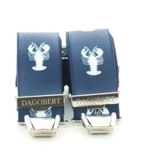 Accessoire Bretelles Homard Bleu Fonce