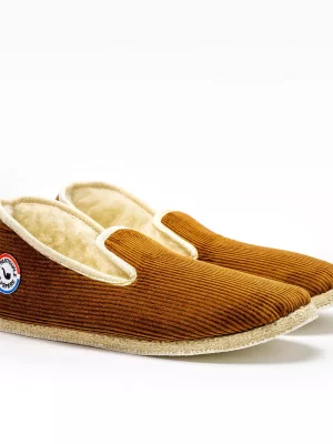 Accessoire Chaussures Velours Beige Moyen