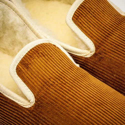 Accessoire Chaussures Velours Beige Moyen – Image 2