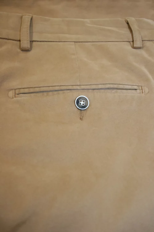 Pantalon Sport Chino Satin Hamilton Beige Moyen – Image 2