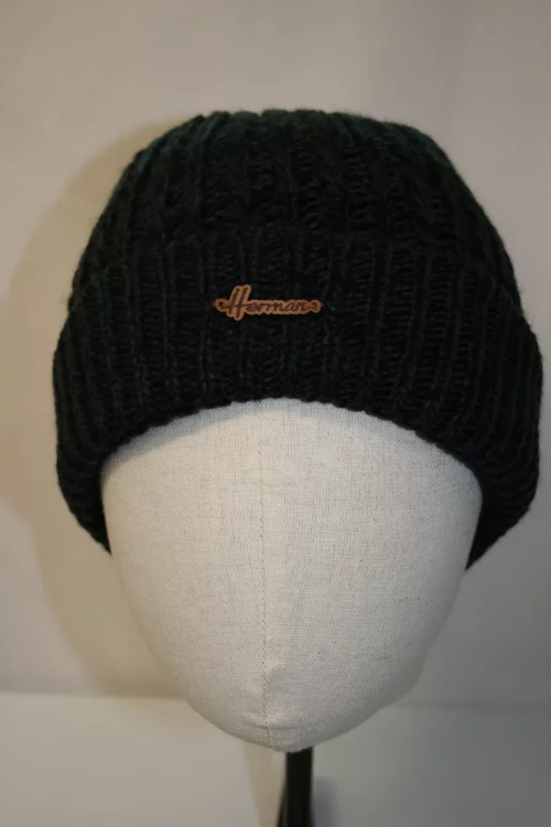 Accessoire Bonnet Bicolore Bleu Fonce