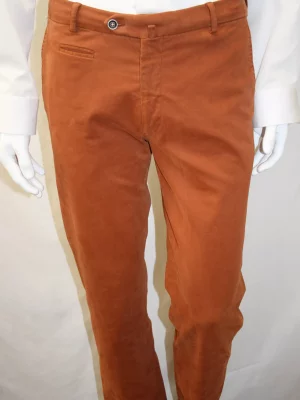 Pantalon Sport Chino Satin Pat Hamilton Orange Moyen