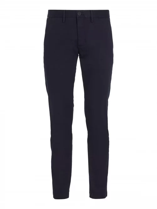 Pantalon Sport Nos Bleecker Chino Satin Bleu Fonce