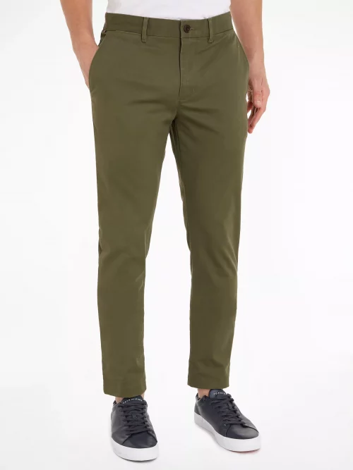 Pantalon Sport Bleecker Chino Satin Kaki Fonce – Image 4