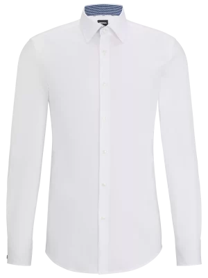 Chemise Manches Longues Ville Pop Unie Oppo Blanc