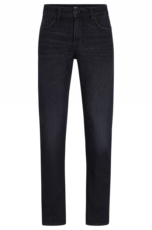 Jean Denim Denim Black Delave Noir Moyen
