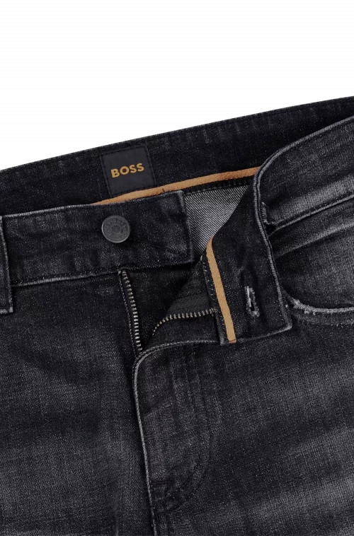 Jean Denim Denim Black Delave Noir Moyen – Image 2
