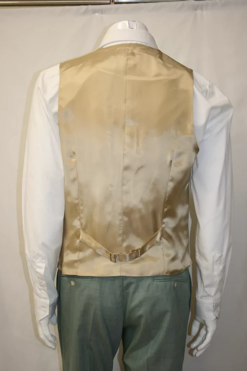 Costume 3 Pieces Toile Tilleul Las Bang Casino Vert Clair – Image 6