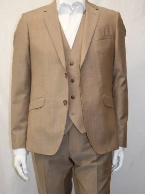 Costume 3 Pieces Toile Peche Las Bang Casino Orange Moyen