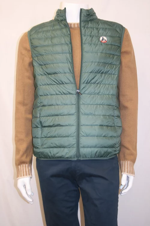 Grosse Piece Blouson Doudoune Sans Manche Vert Moyen