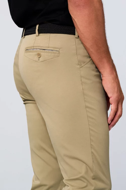 Pantalon Sport Canvas Beige Clair – Image 3