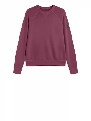 Pull Sweat  Molleton Lave Rose Moyen