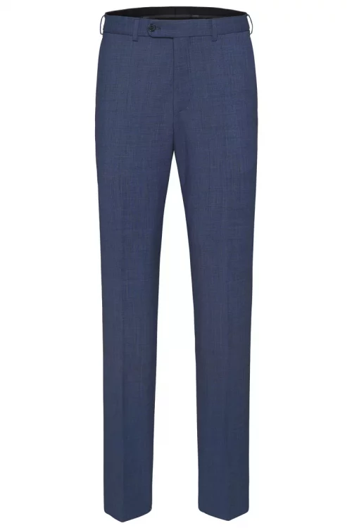 Pantalon Ville Oxford Bleu Moyen