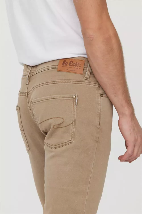 Jean Sport Jog Beige Beige Moyen – Image 4