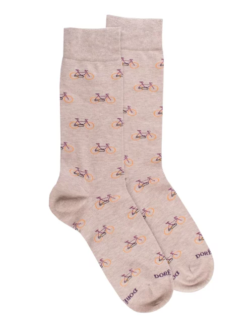 Accessoire Chaussettes Fant Velo Beige Clair