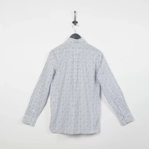 Chemise Manches Longues Sport Imprime Fleurs Bleu Bleu Clair – Image 2